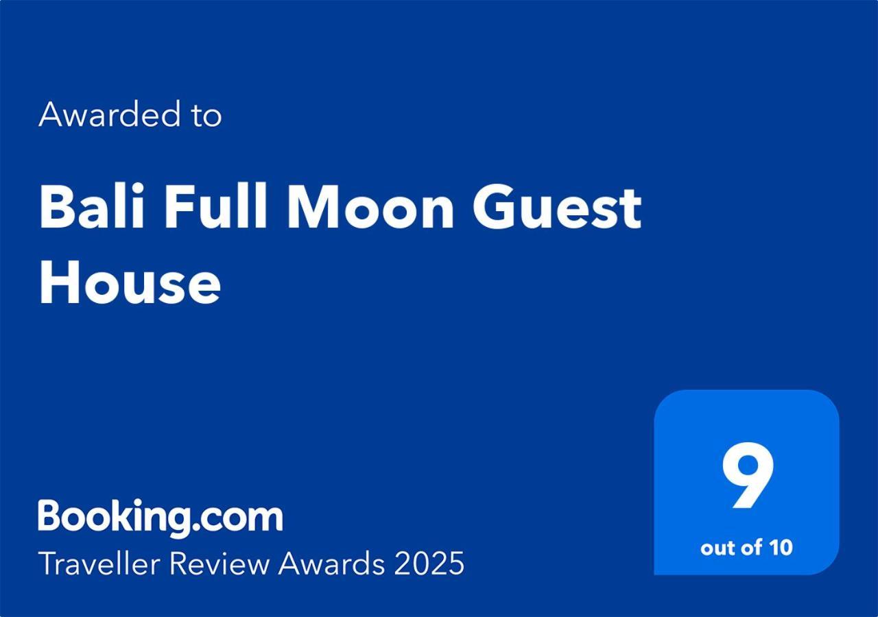 Bali Fullmoon Pensión Canggu Exterior foto